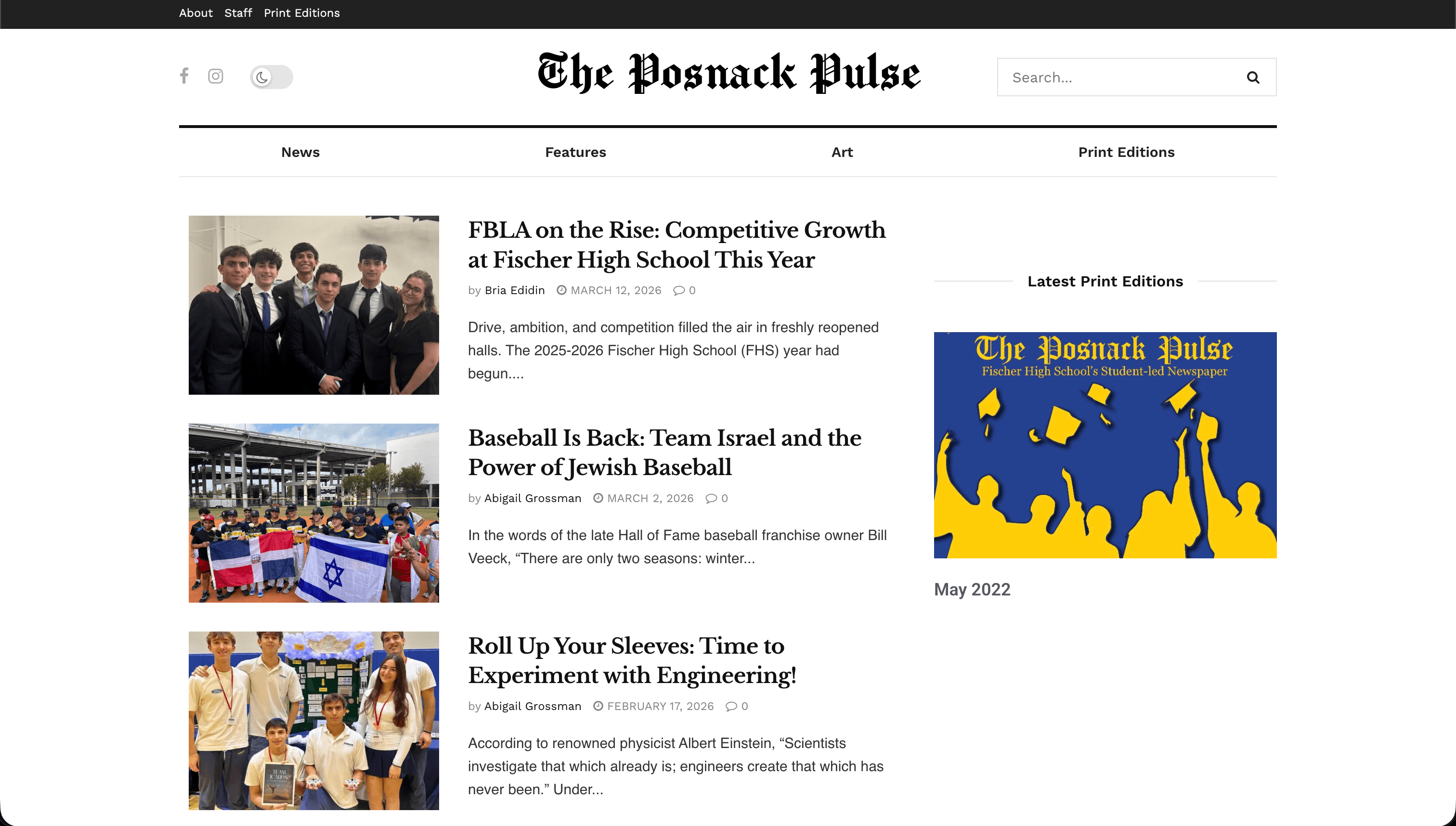 Posnack Pulse — product screenshot